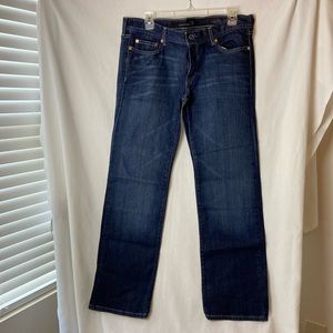 Calvin Klein Size 12 Slim Boot, Dark Wash Jesns